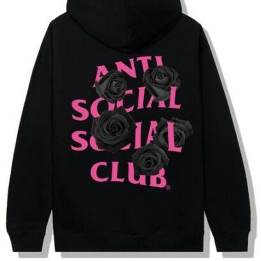 Anti Social Social Club Corn Cheese Black Hoodie
